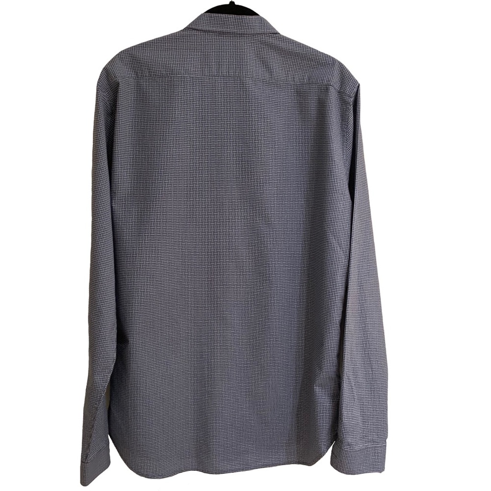 Theory Gray Button Down: Large - image 2